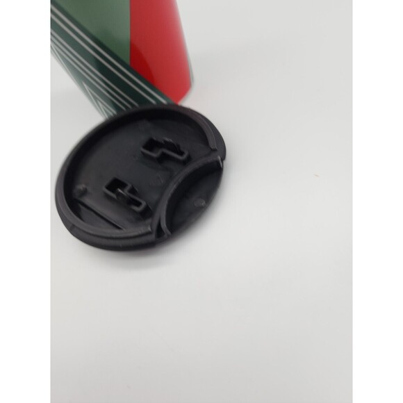 Starbucks Triangle Christmas Tree 14oz Travel Ceramic Coffee Mug With Lid - Picture 9 of 11